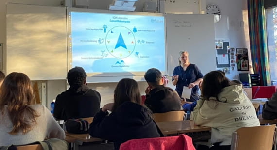 Schüler im Klassenzimmer